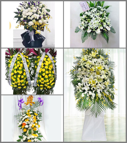 云南大理州祥云县云南驿镇白事花篮预定